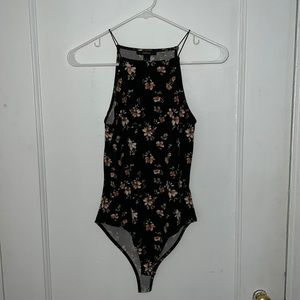 Floral body suit